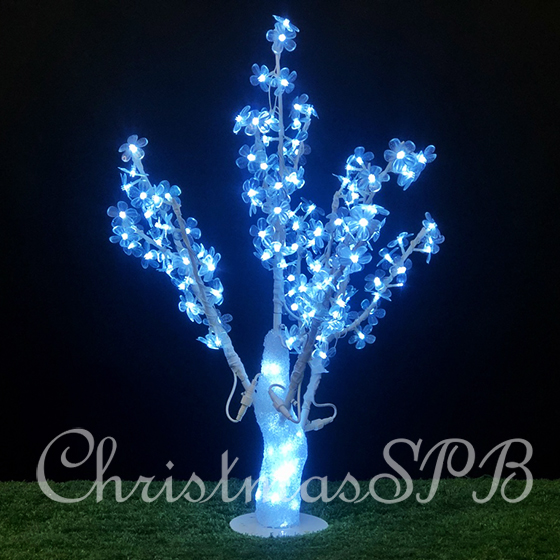 Акриловое светодиодное дерево «Сакура» 85см