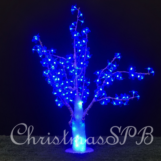 Акриловое светодиодное дерево «Сакура» для улицы 85см