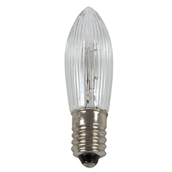 Лампа накаливания для подсвечников (Е10, 1.8Вт, 2700К, свеча)