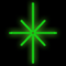 Фигура из дюралайта «Полярная звезда» (50х70см, IP65, уличная) зеленый