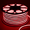 Гибкий неон - нарезка (120LED на 1м, SMD2835, 8х16мм, IP68, 1м.) красный