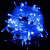 Гирлянда для деревьев клип-лайт «Паук» (500LED, 5х20м, IP65, черный каучук, 24в) синий